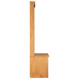 Hall Tree SANDNES 87x40x159.5 cm Solid Wood Pine 4010487