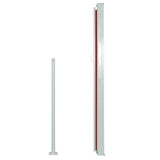 Patio Retractable Side Awning 160x500 cm Red 317925