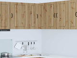 Wall Corner Cabinet PORTO Artisan Oak 57 x 57 x 80 cm 885434