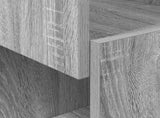 Corner Cabinet Grey Sonoma 30.5x30x95cm Engineered Wood 889834