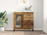 Sideboard Old Wood 69.5 x 34 x 90 cm Engineered Wood and Iron 880842