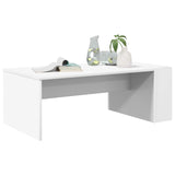 Coffee Table White 95 x 50 x 34 cm Engineered Wood 8000164