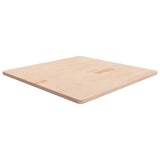 Table Top Medium brown Solid Oak Wood 90x90 cm Simple Table Top 342933