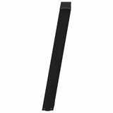 Console Table Legs U-Shaped 2 pcs Black 28x cm Steel 4012776