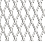 ZNTS Garden Wire Fence Stainless Steel 100x85 cm 20x10x2 mm 142281