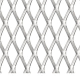 ZNTS Garden Wire Fence Stainless Steel 100x85 cm 20x10x2 mm 142281
