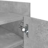 TV Cabinet Concrete Grey 80x35x40 cm Engineered Wood 848370
