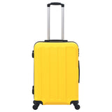 Hardcase Trolley Set 3 pcs Yellow ABS 91876