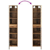 Bathroom Furniture Set 5 pcs Old Wood 33 x 34.5 x 160 cm 3406011