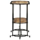 Console Table 110x42x76 cm Solid Wood Rough Mango 4013500