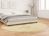 Faux Sheepskin Rug TAFALLA Cream 160 cm Polyester 42021516