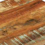 ZNTS Side Table 40x40x45 cm Solid Reclaimed Wood 328410