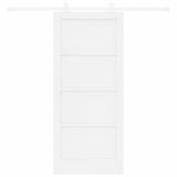 Sliding Door Set Manual ORKDAL White 86 x 198.5 cm 3333427