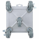 Furniture Rollers 4 pcs with Lifter 17.5x16x7.5 cm Steel 1600 kg 42002561