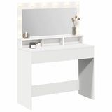 Dressing Table White 100 x 41 x 135 cm Engineered Wood 865100
