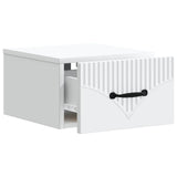 Wall-Mounted Bedside Cabinet 2 pcs White 34.5 x 33 x 20 cm 898936