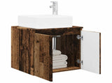 Wall-Mounted Sink Vanity Old Wood 53 x 35 x 63 cm 890430