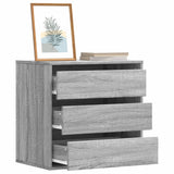 Corner Chest of Drawers Grey Sonoma 60x41x58 cm Engineered Wood 852848