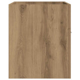 Bathroom Sink Cabinet Artisan Oak 80x38.5x46 cm Engineered Wood 856212