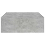 Coffee Table Concrete Grey 100x100x35 cm Engineered Wood 808571