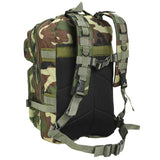 Army-Style Backpack 50 L Camouflage 91383
