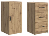 Cabinet Set 2 pcs Artisan Oak 33 x 34.5 x 87 cm Engineered Wood 3416978