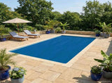 Solar Pool Cover Extra Heavy 800 x 400 cm 400 m Square PE Blue 42034641