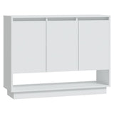 Sideboard White 97x31x75 cm Engineered Wood 809530