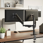 ZNTS Dual Monitor Arm for Max 27 Inch Screen VESA 75/100 mm 20 kg 4012172