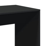 Bar Table Black 51x50x103.5 cm Engineered Wood 854419