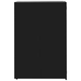 Wheelie Bin Storage for Single Bin Black 69x79x117 cm Steel 4008424