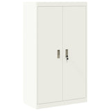 Storage Cabinet White 80 x 40 x140 cm Steel 3406183
