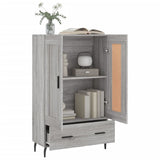 Highboard Grey Sonoma 69.5x31x115 cm Engineered Wood 830346