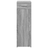 Sideboard Grey Sonoma 30x42.5x93 cm Engineered Wood 846276