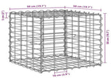 Cube Gabion Raised Bed Steel Wire 50x50x50 cm 145650