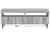 LED TV Cabinet Grey Sonoma Engineered Wood 896561