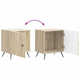 Bedside Cabinet 2 pcs Sonoma Oak 43 x 34.5 x 50 cm 895490