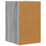 Bedside Table 2 pcs Grey Sonoma 29.5 x 33.5 x 50 cm 891237