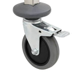 Tray Trolley with 12 GN Containers 75x55x87 cm Stainless Steel 4108074