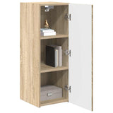 TV Wall Cabinet Sonoma 30 x 31 x 80 cm Engineered Wood 892293