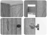 2 Piece Bathroom Cabinet Set ALKMAAR Grey Sonoma 3417510