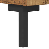 Bedside Cabinet Old Wood 40 x 40 x 66 cm Engineered Wood 882116