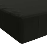 Seat Cushion SOEST 100% Polyester Black 120 x 80 x 15 cm 944310
