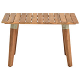 Garden Coffee Table 60x60x36 cm Solid Acacia Wood 46468