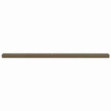 Stair Nosings 30 pcs Brown 67 x 3 x 2 cm Aluminium 4013476