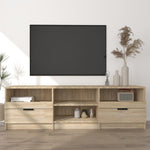 TV Cabinet Sonoma Oak 150x33.5x45 cm Engineered Wood 811460