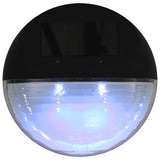 Solar Lamp Set of 24 Black Polypropylene Compact Solar Lamp 277139