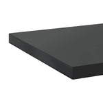 Wall Shelves 2 pcs 100x40x3 cm Black Stainless Steel 30287