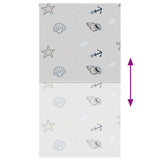 Shower Roller Blind 140x240 cm Fabric Width 136 cm 4014895