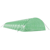 Greenhouse with Steel Frame Green 144 m 24x6x2.85 m 3188115